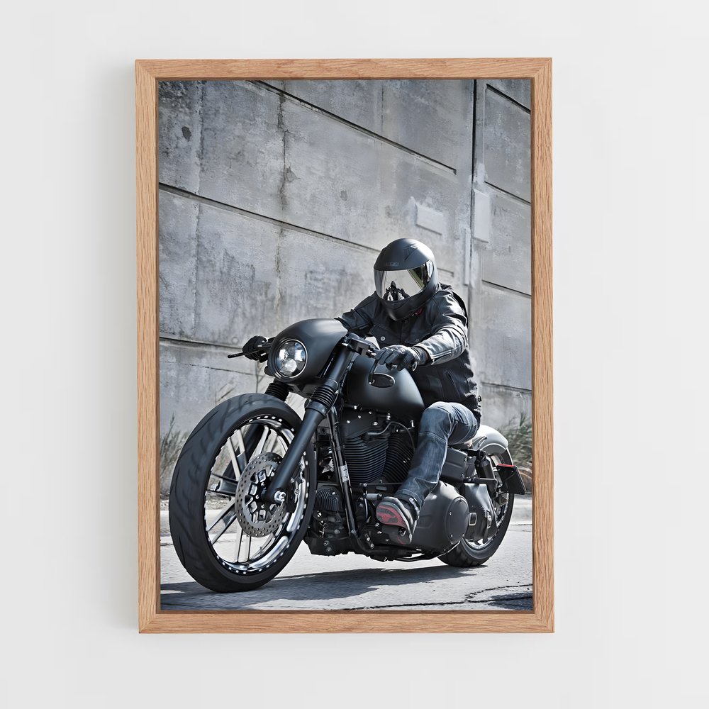Poster Rider Urbain – affiche Harley-Davidson (vue 4)
